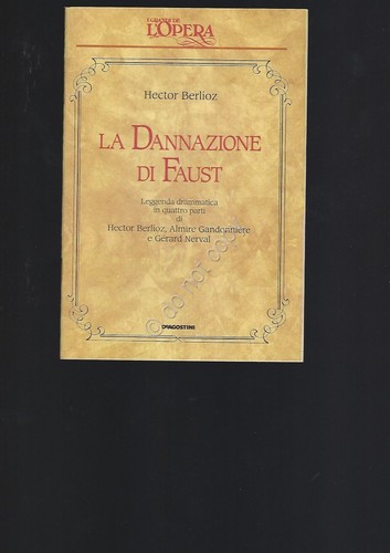 Dannazione faust opera - di,
