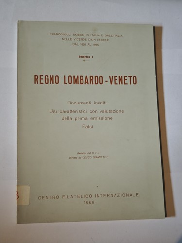 Regno lombardo veneto quaderno - veneto,