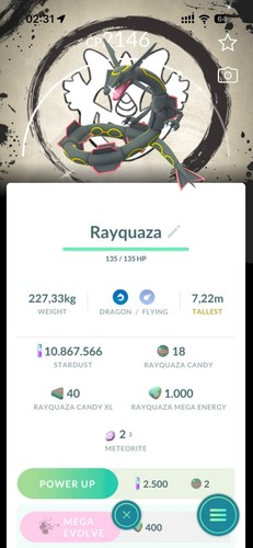 Pokémon shiny rayquaza - pokémon,