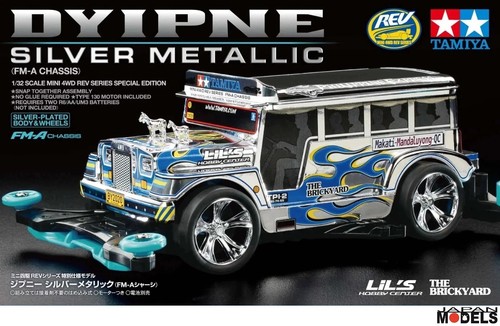 Mini 4wd dyipne silver - mini,