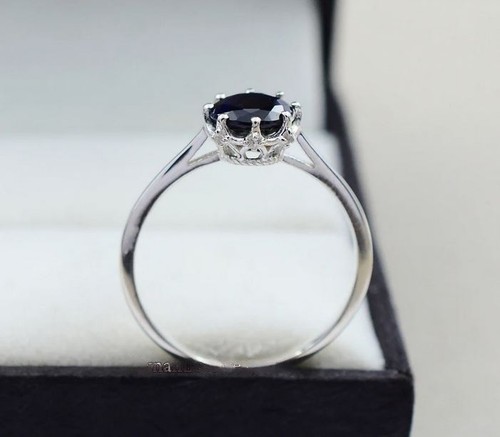 Anello zaffiro blu - anello, in