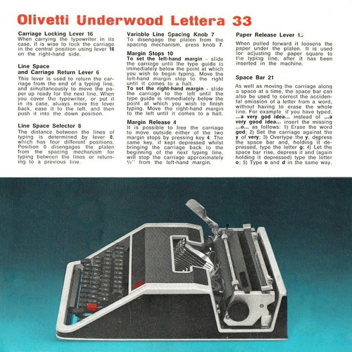 Macchina scrivere olivetti - scrivere,