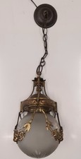 Lampadario antico liberty - liberty, in