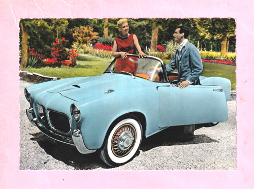 Couple amoureux fiat 1100 - ,