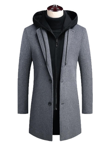 Trench coat uomo con