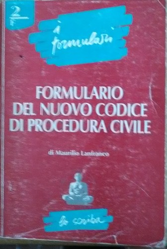 Formulario del nuovo - formulario,