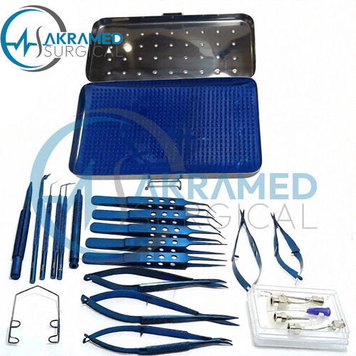 Occhi cataratta titanio set - occhi, 21