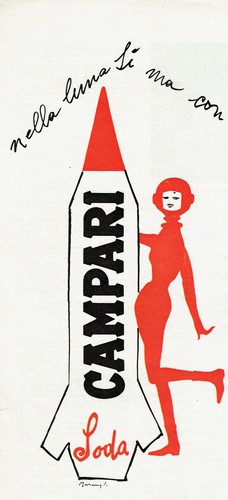 Nella luna con campari - luna, si