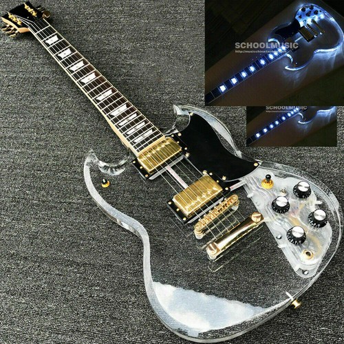 Chitarra elettrica luce led - elettrica,