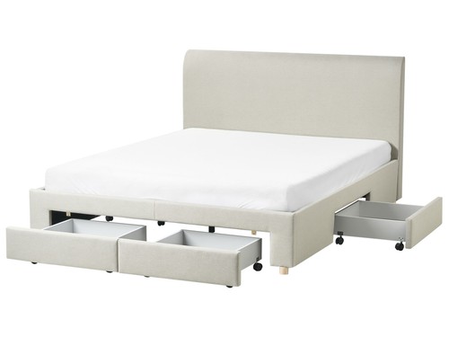 Letto moderno con cassetti