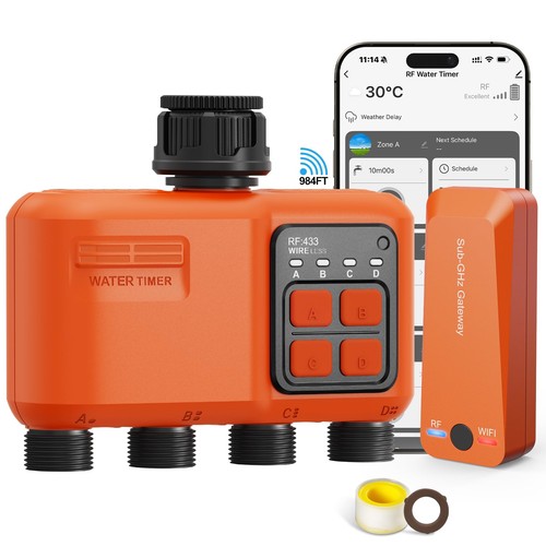 Smart wifi irrigatore timer - timer, 4