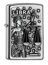 Accendino zippo libra segno - zippo,