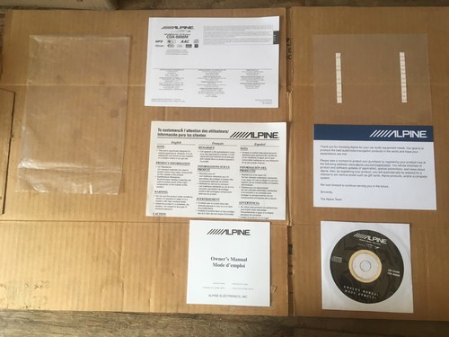 Alpine cda 9886m - cda-9886m, manuale