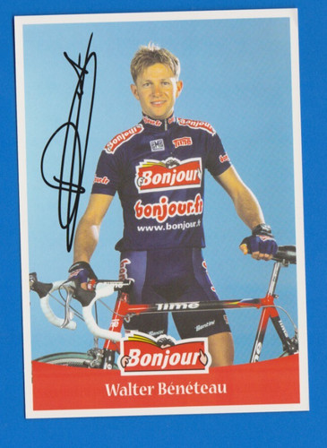 Cyclisme carte cycliste - cycliste, walter