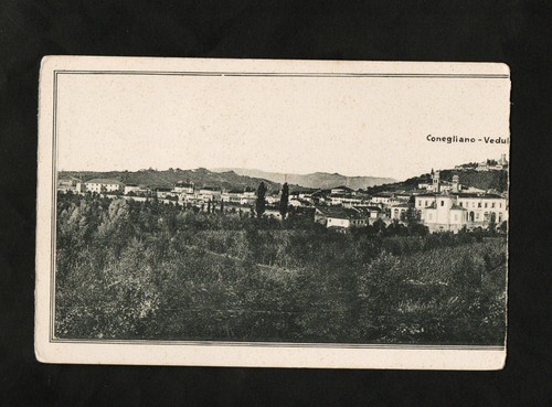 Cartolina conegliano - cartolina,