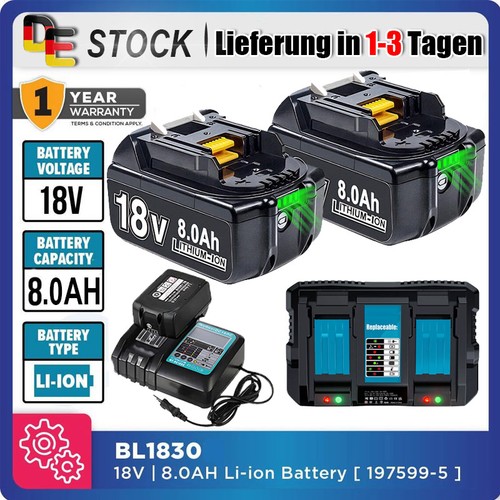 Batteria 18v 8000mah per - 8000mah,