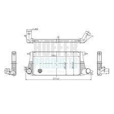 Hoffer intercooler mini 6 - mini, 1,6