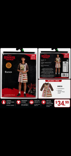 Costume vestito stranger - costume,
