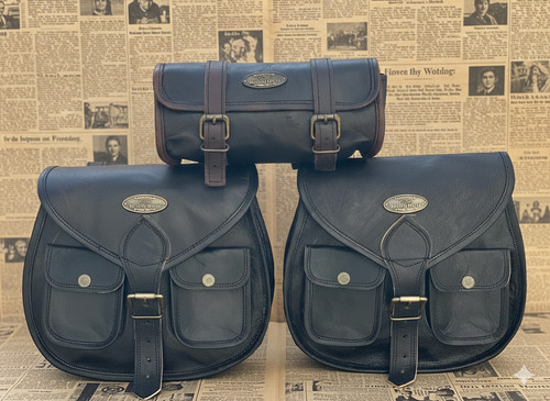 Borsa pelle nera - in,