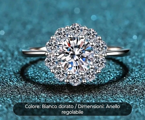 Anello regolabile argento 925 - anello,