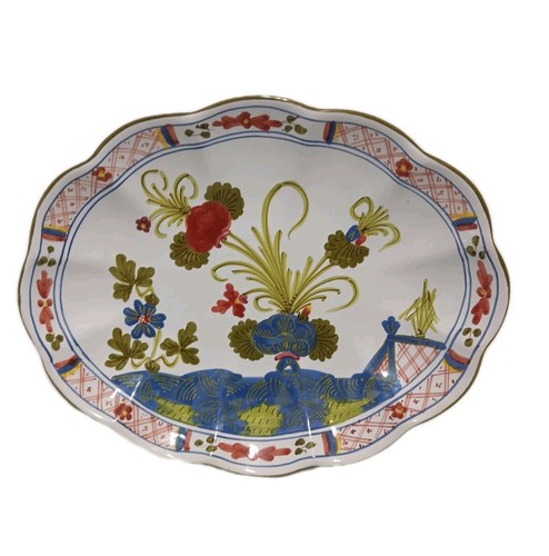 Centro tavola ceramica faenza - centro,