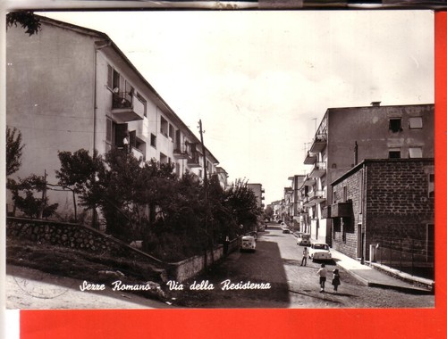 Cartolina sezze romano n - romano, b/n