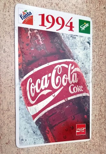 Calendarietto 1994 coca cola - calendarietto,