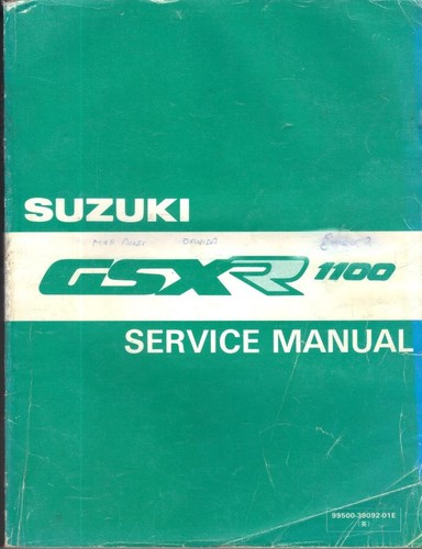 Suzuki gsxr1100 n - gsxr1100, fionda