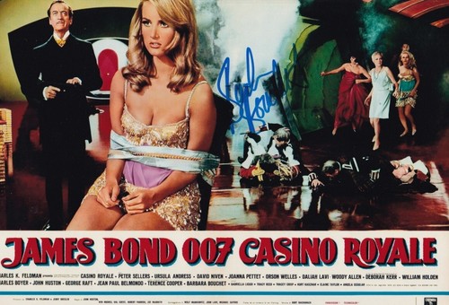 Barbara bouchet autografo - barbara,