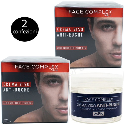 Crema viso antirughe uomo - crema,