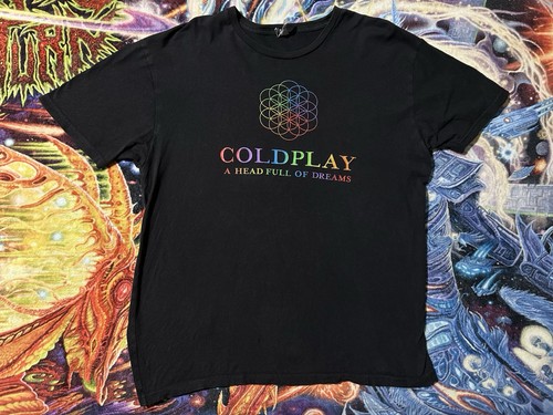 Maglia tour coldplay head - maglia,