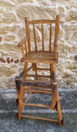 Seggiolone vintage bimbi - seggiolone,