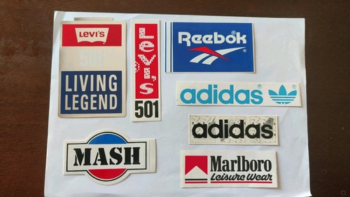Set adesivi adidas levi - adesivi,
