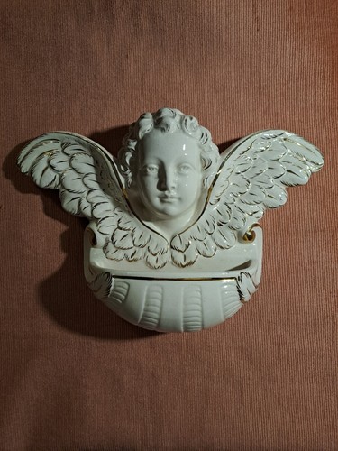 Acquasantiera vintage ceramica - vintage,