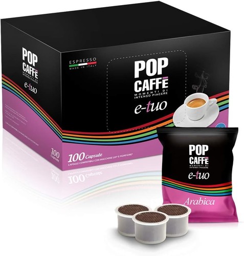 100 capsule pop caffè - 100, e