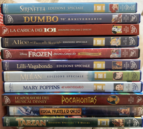 Lotto classici disney dvd - disney,