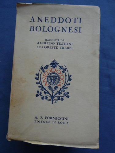 Aneddoti bolognesi raccolti - bolognesi,