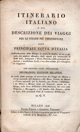 Itinerario italiano sia - italiano,
