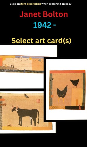 Janet bolton art cards - janet,