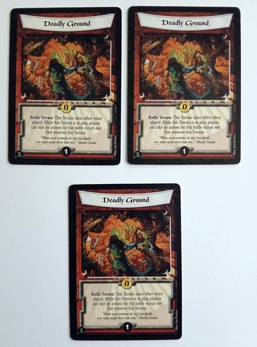 Deadly ground l5r - ground, la