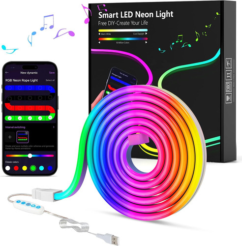 Neon led striscia metro rgb - neon, metro,rgb