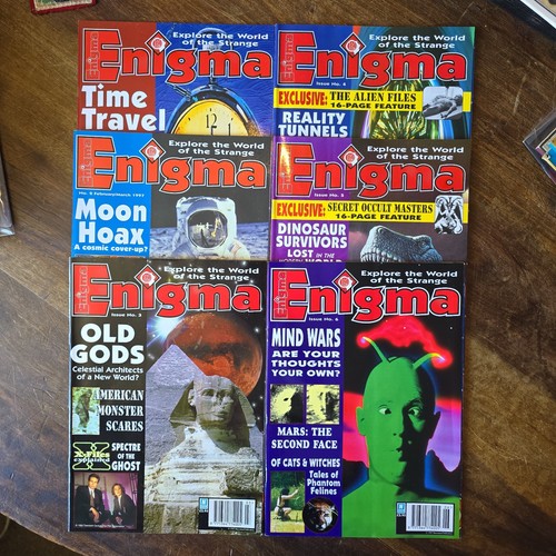 Enigma magazine issues 6 - magazine,