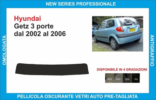 Fasce parasole vetri hyundai - parasole,