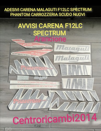 Adesivi carena malaguti f12lc - adesivi,