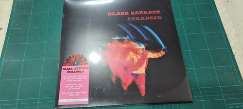 Black sabbath paranoid lp - black,