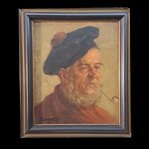 Dipinto olio intage ritratto - dipinto,