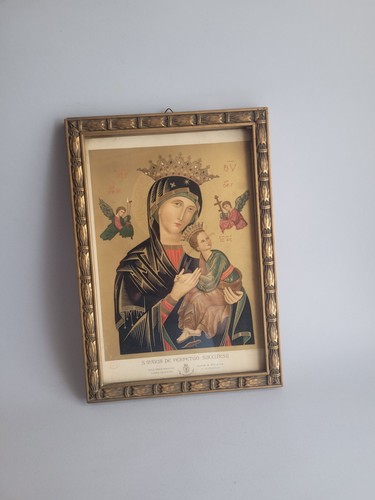 Quadro antico madonna perpetuo - antico,