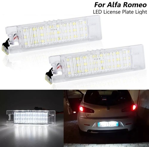Placchette led luci targa - a,