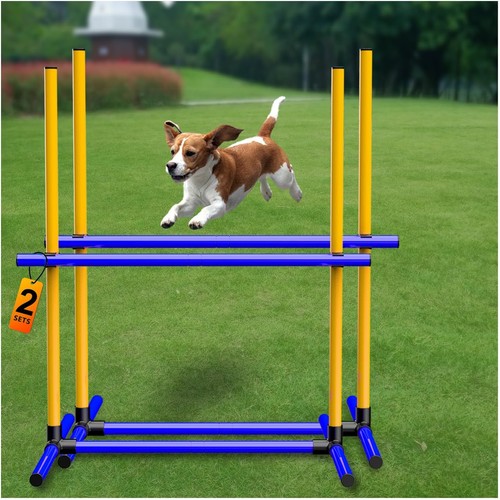 Adjustable dog agility jump - dog,