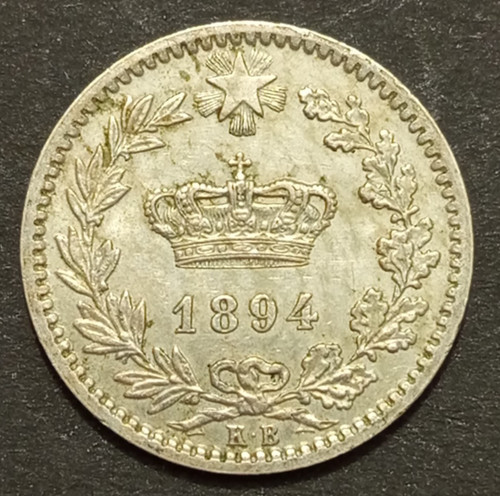 Centesimi lire 1894 spl - kb,